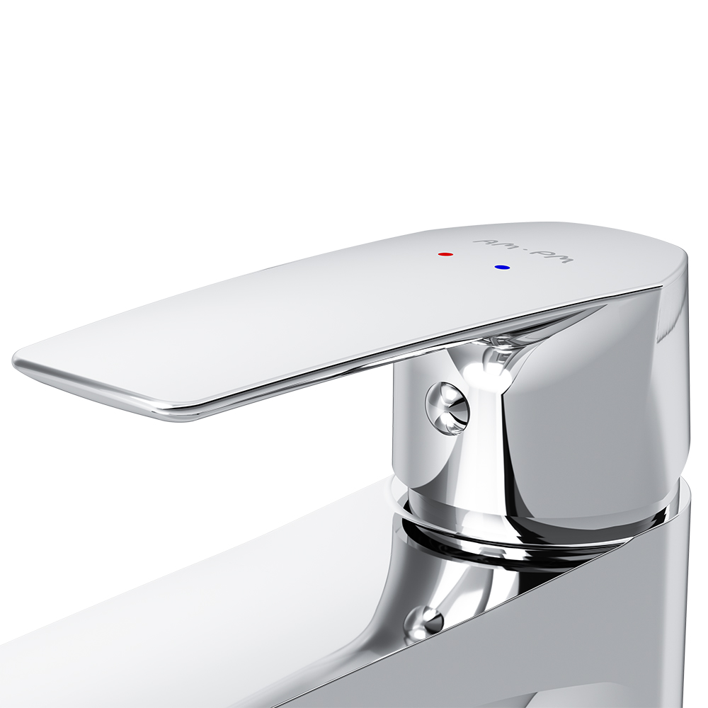 F90A82100 смеситель для умывальника излив 99 мм с д/к хром шт AM.PM Gem - Вид №5