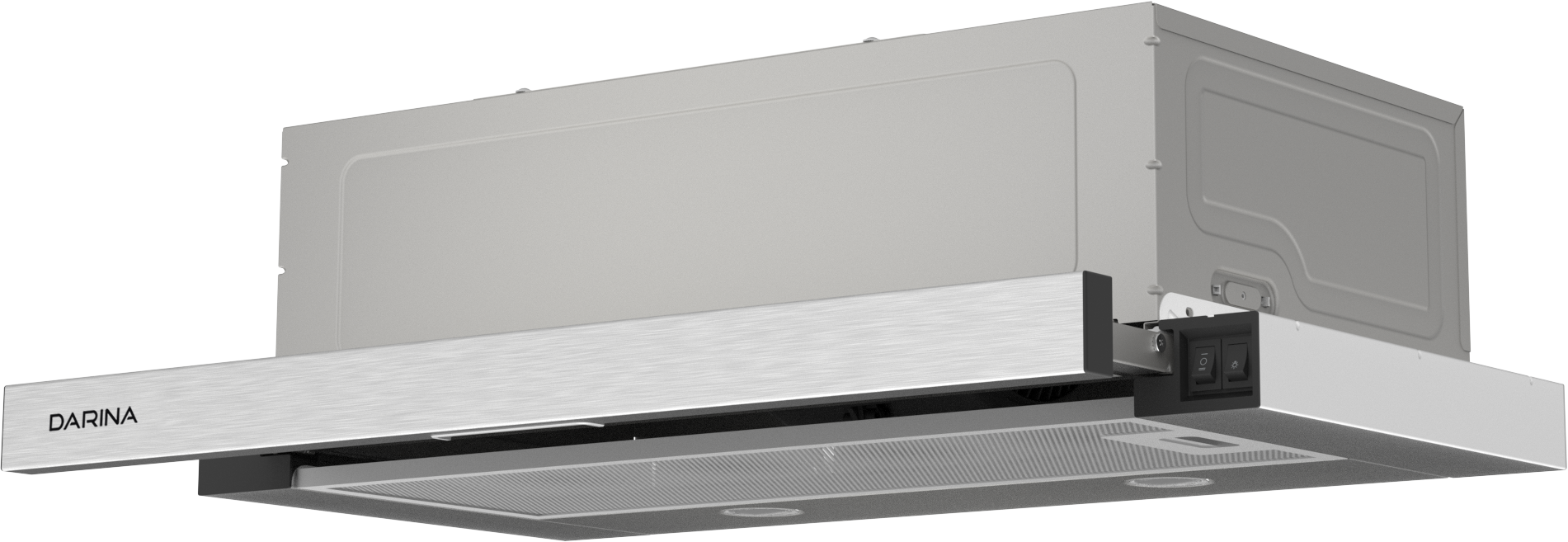 9973964 Вытяжка телескопическая Darina SMART M606X серебристый/серебристый STDN-0031094 - Вид №1