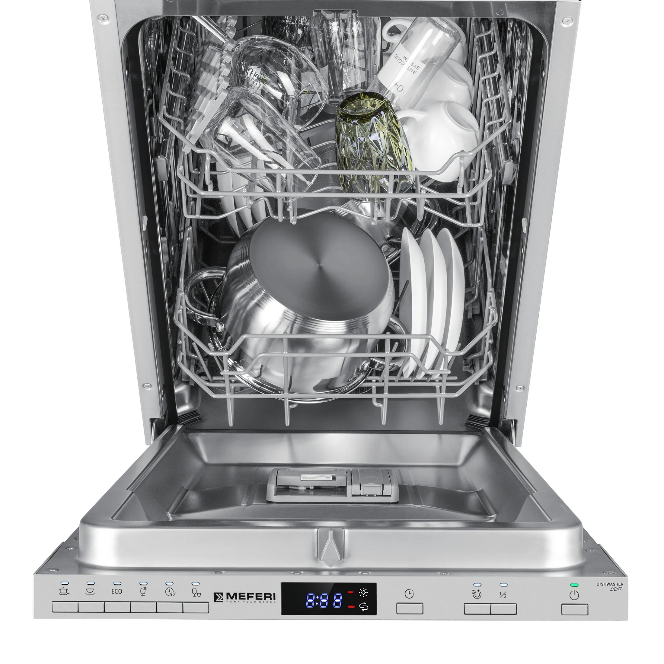 9168834 Встраиваемая посудомоечная машина Meferi MDW4562 LIGHT STDN-0047079 - Вид №9