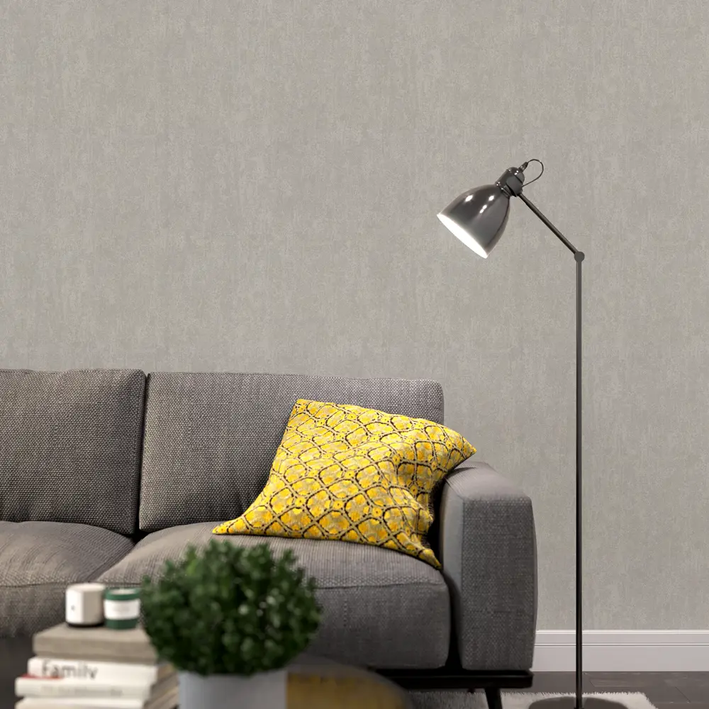 INSPIRE Tamula - серые флизелиновые обои для безупречных стен 89365215 STLM-1534917 - Вид №2