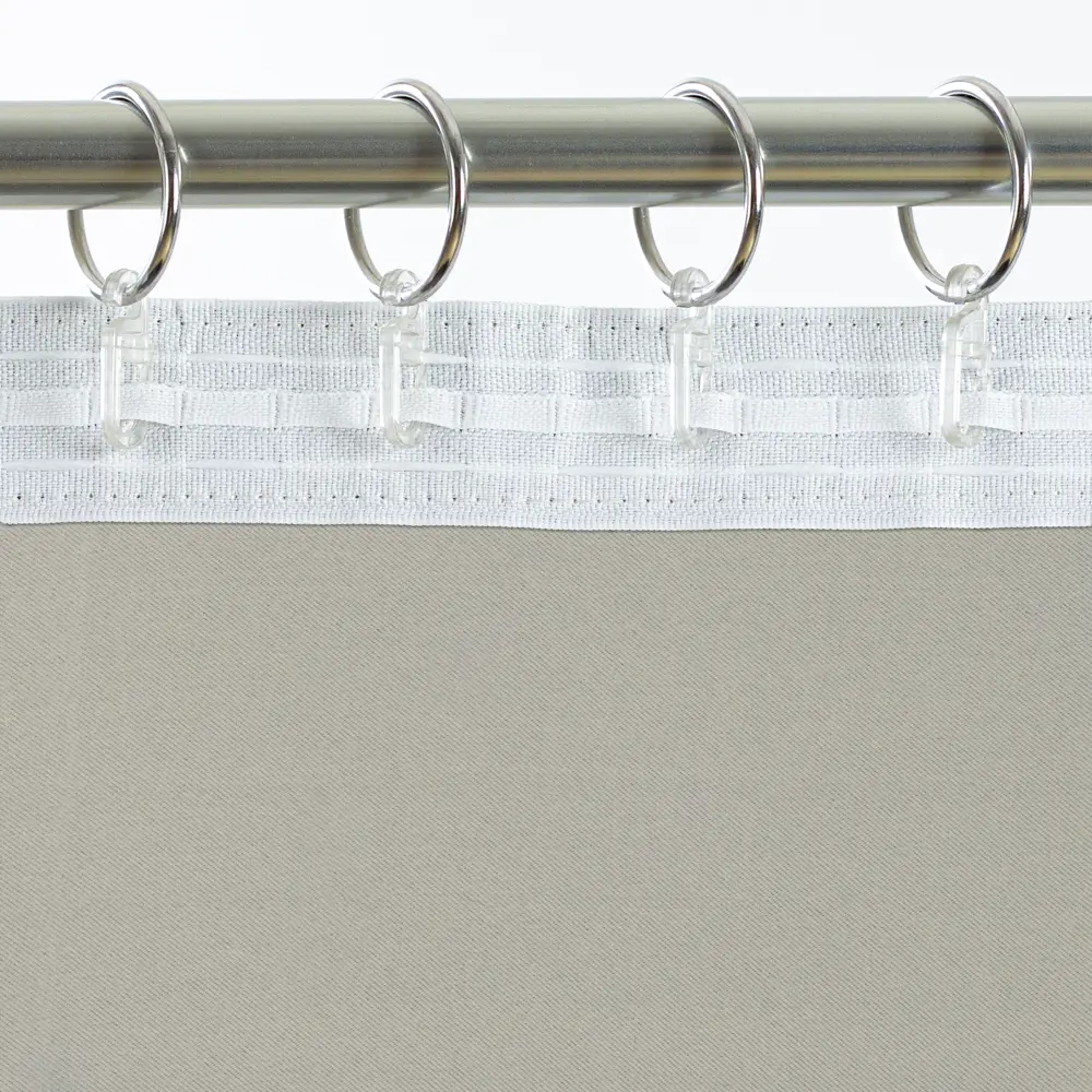 MIAMOZA Комплект штор Джулия серые 150x250 см с затемнением 89417859 STLM-1575157 - Вид №4