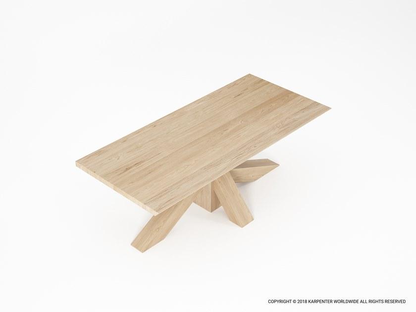 KARPENTER Прямоугольный журнальный столик из дуба Ki Ki02 - Вид №3