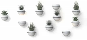 BLOSS Настенная ваза из металла Globe