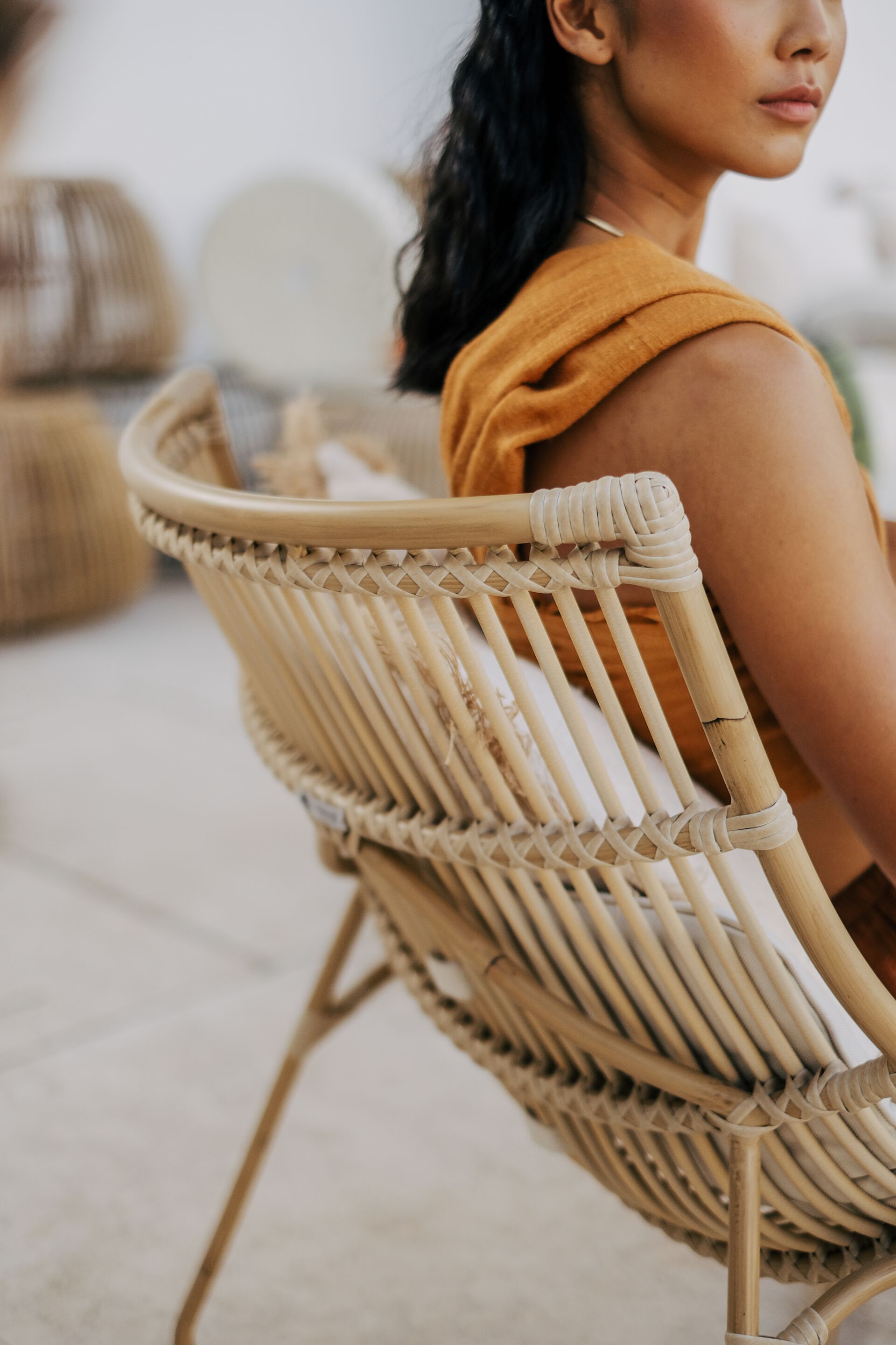 Садовое кресло из синтетического волокна cbdesign Монако ARCH-00013160 - Вид №2