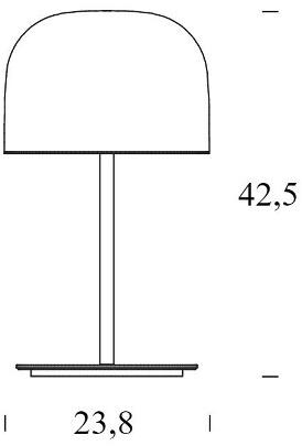 FontanaArte Настольная лампа из металла Equatore sun-id-1387322 - Вид №4