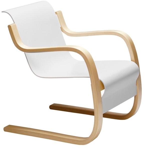 Artek Кресло консольное из дерева с подлокотниками sun-id-1361396 - Вид №1