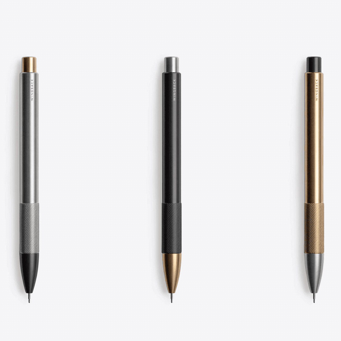 W207STE-7 Механический карандаш - сталь - 0,7 мм Wingback  - Вид №2