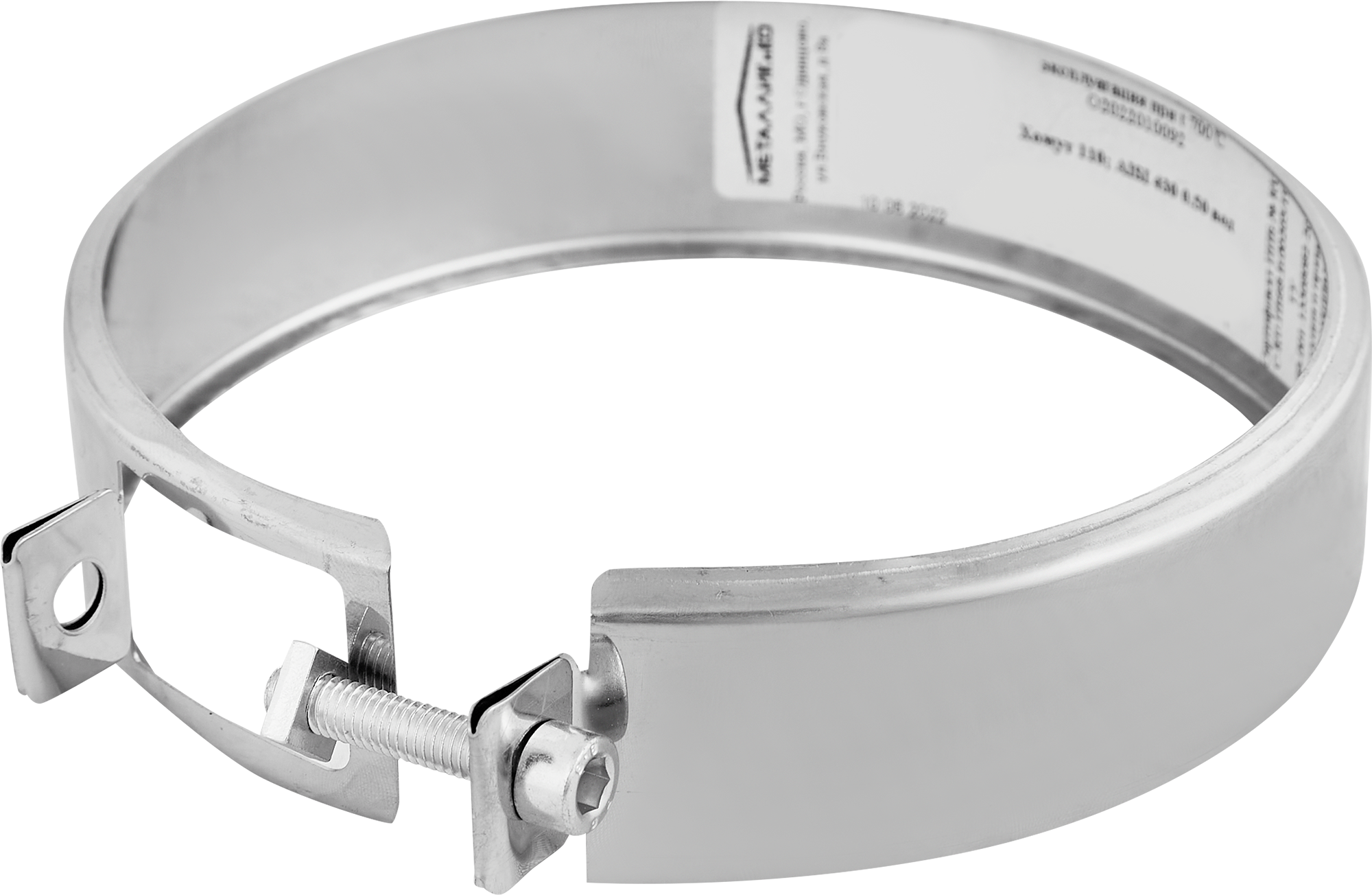 Хомут обжимной Santreyd 110 мм из нержавеющей стали AISI 430 84953932 STLM-0057345