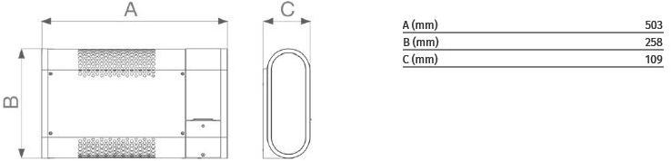 Vortice Миниатюрная установка тепловентилятора Microrapid 70612 - Вид №1