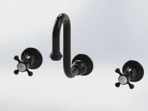 BLEU PROVENCE Смеситель для умывальника настенный на 3 отверстия Rubinetti per lavabo Rlc1012d