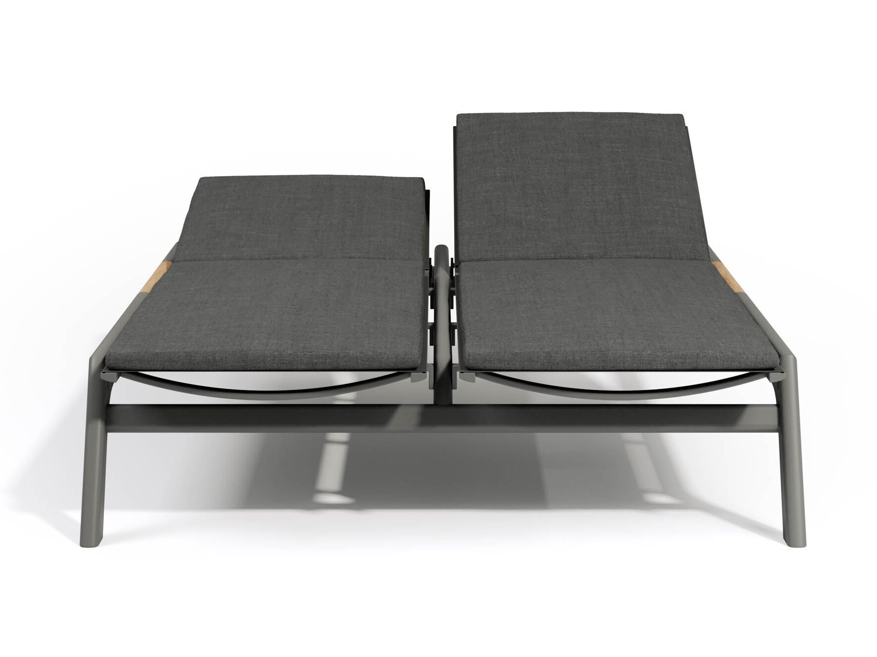 Двуспальная Садовая кровать из текстилена и алюминия Atmosphera ARCH-00092997 - Вид №9