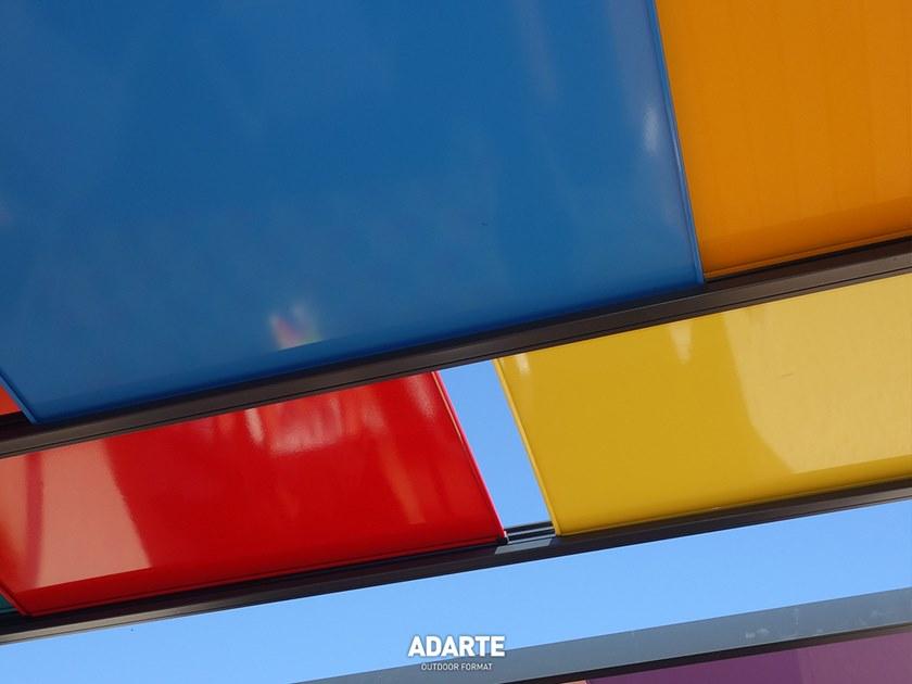 ADARTE Пергола с раздвижными алюминиевыми панелями  A501  - Вид №2