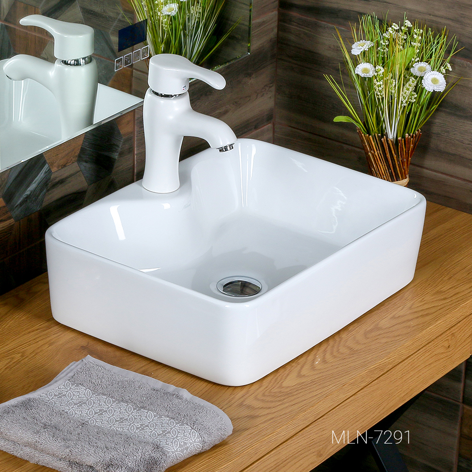 Накладная раковина melana mln-7291 7291-805