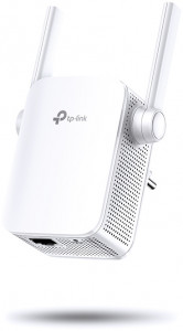 TL-WA855RE 300mbps wifi range extender/entertainment adapter, 2t2r, 2.4ghz, 802.11b/g/n, 1 10/100mbps lan port, 2 external antennas TP-Link