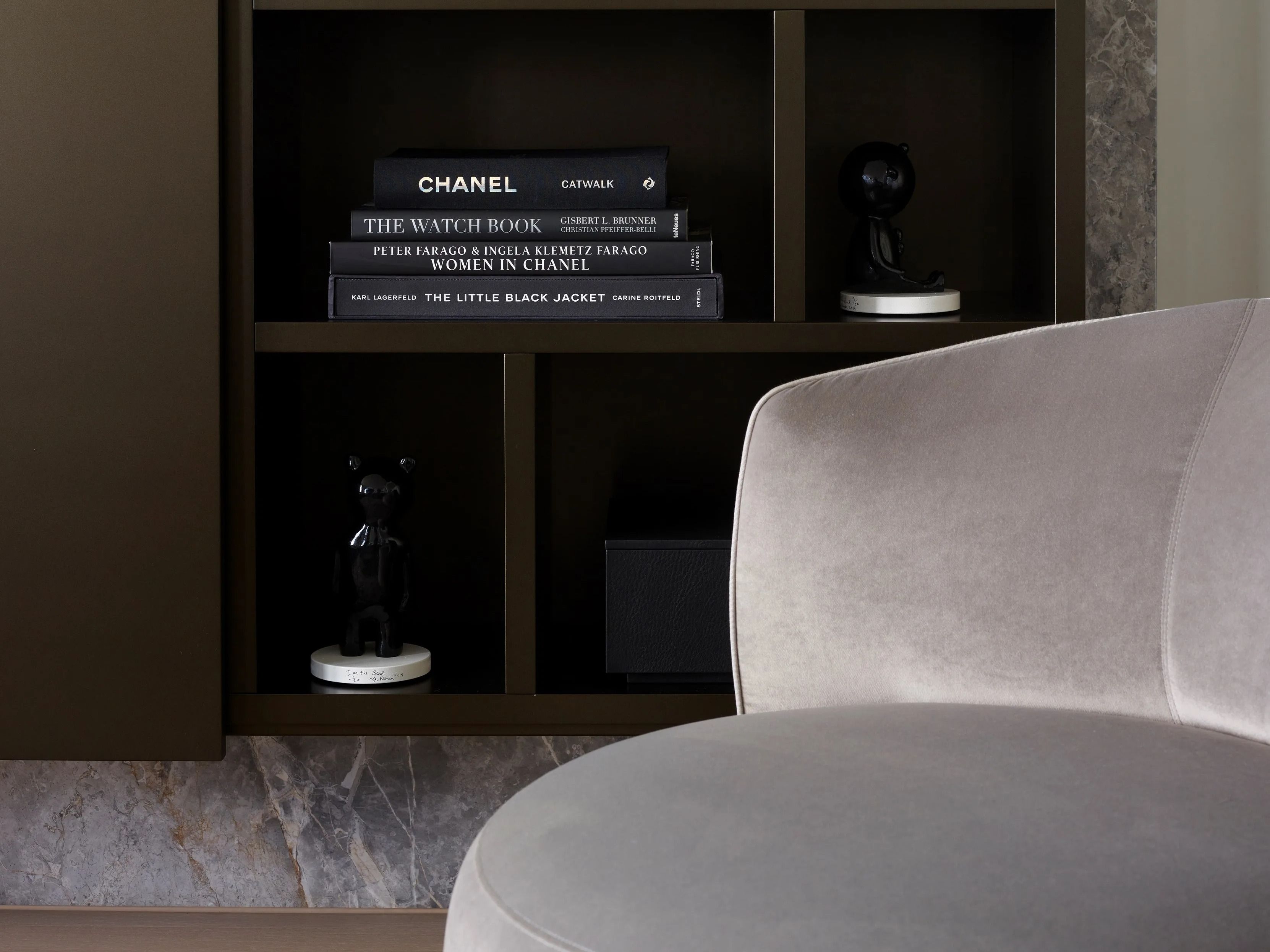 Бархатное вращающееся кресло с подлокотниками Piet Boon Джейн ARCH-00093700 - Вид №4