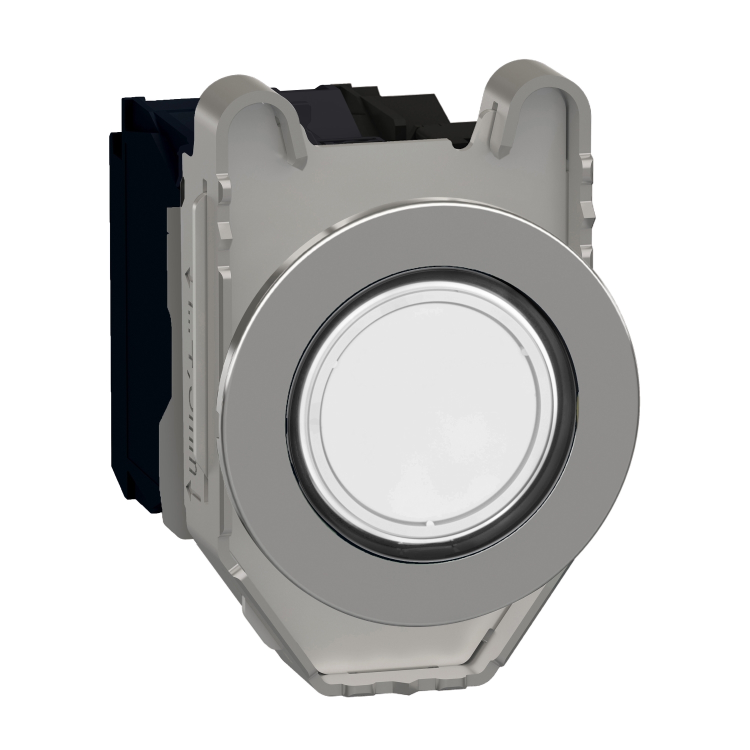 XB4FWCUST02 КНОПКА 22ММ 24В БЕЛ С ПОД,ЗАПОД, М, CUST Schneider Electric Harmony XB4 
