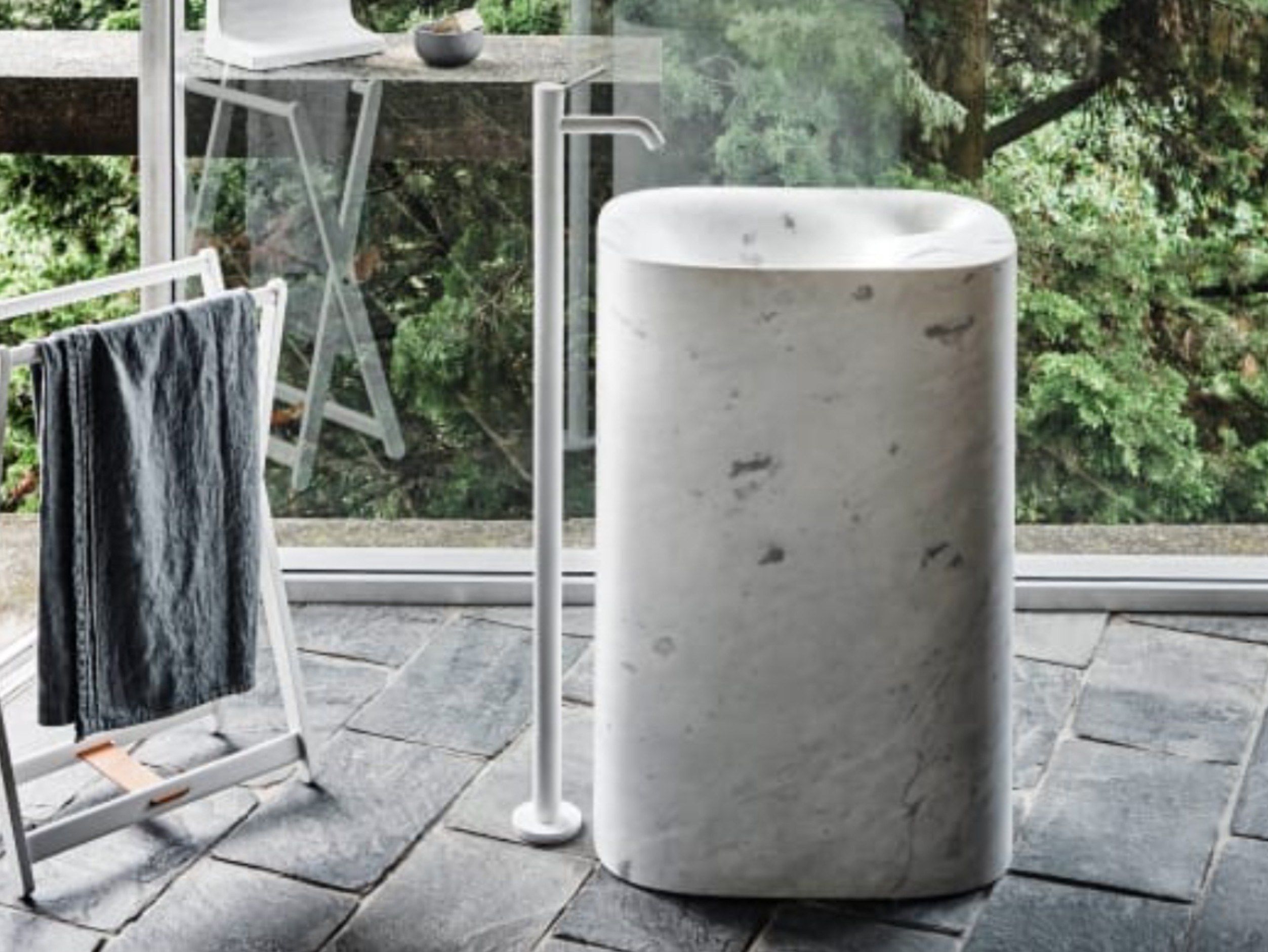 Латунный однорычажный смеситель для раковины Agape Fez 2 ARCH-00063758