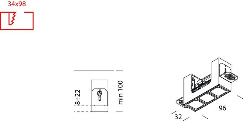 Lucifero's Многофункциональный встраиваемый светодиодный светильник Leva sun-id-1487469 - Вид №11
