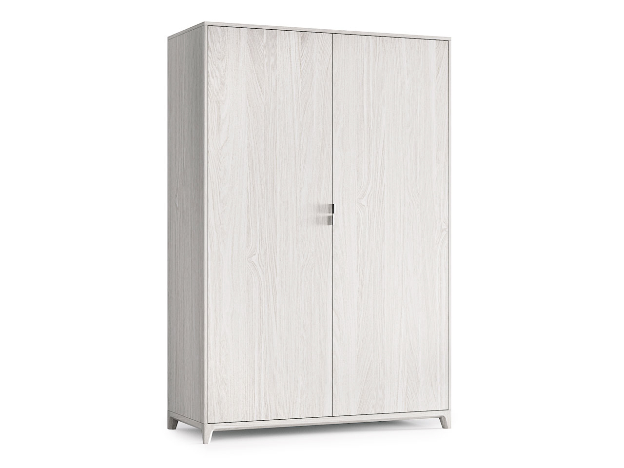 Шкаф распашной двухдверный беленый дуб Case THE IDEA  210358 Белый  - Вид №1