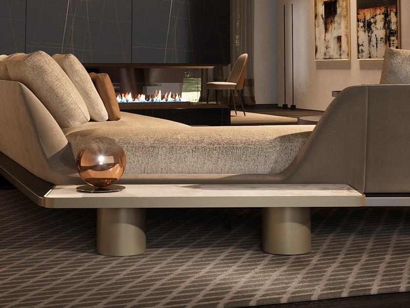 Reflex Низкий журнальный столик из дерева и стекла Tau sun-id-1505165 - Вид №2