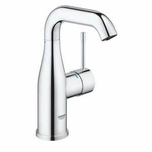 Смеситель для раковины GROHE Essence New нажимным донным клапаном, размер M, хром (23798001)