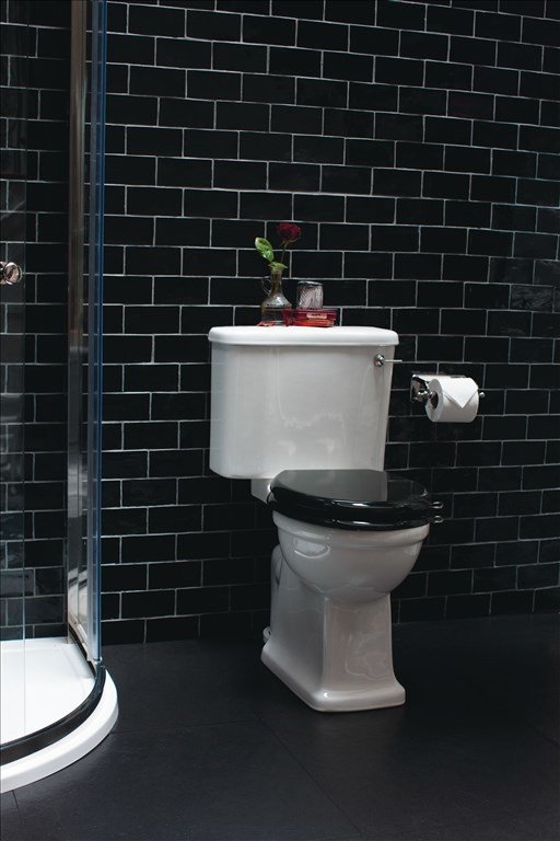 ARC3, ARC5, A69 CHR Компакт унитаз с бачком Белый Burlington Arcade Англия - Вид №3