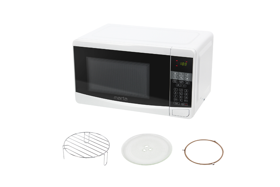 9091484 Микроволновая печь Marta MT-MW4700A белый STDN-0112213 - Вид №1