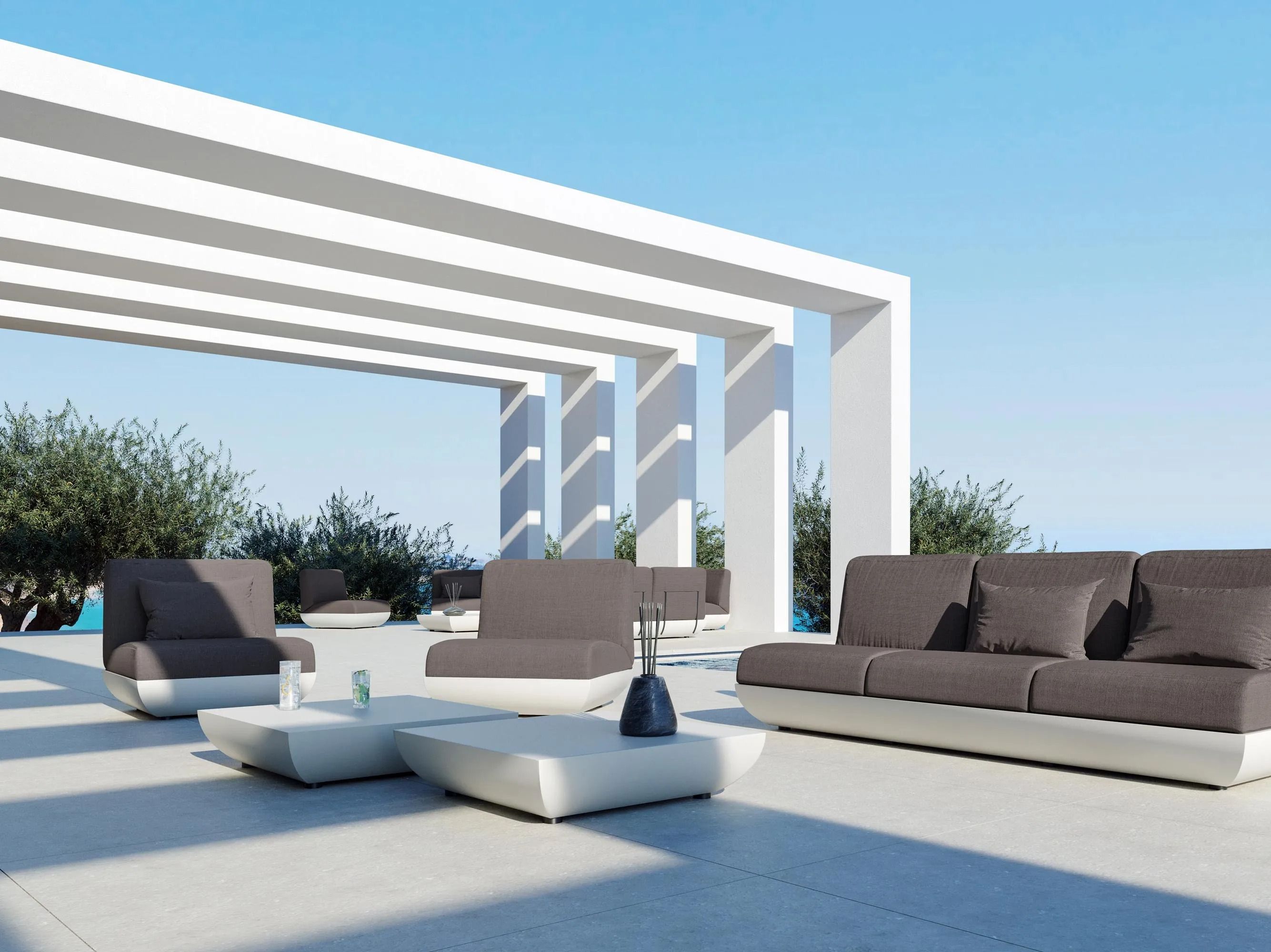 4-местный садовый диван Sunbrella® GANSK Victoria ARCH-00094823 - Вид №3