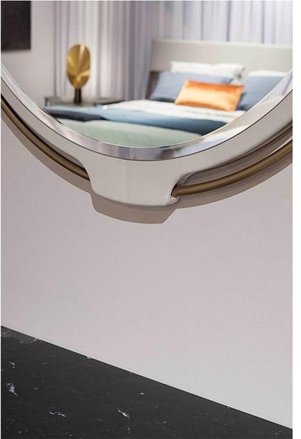 Turri Круглое зеркало со встроенной настенной подсветкой Vine sun-id-1418025 - Вид №2