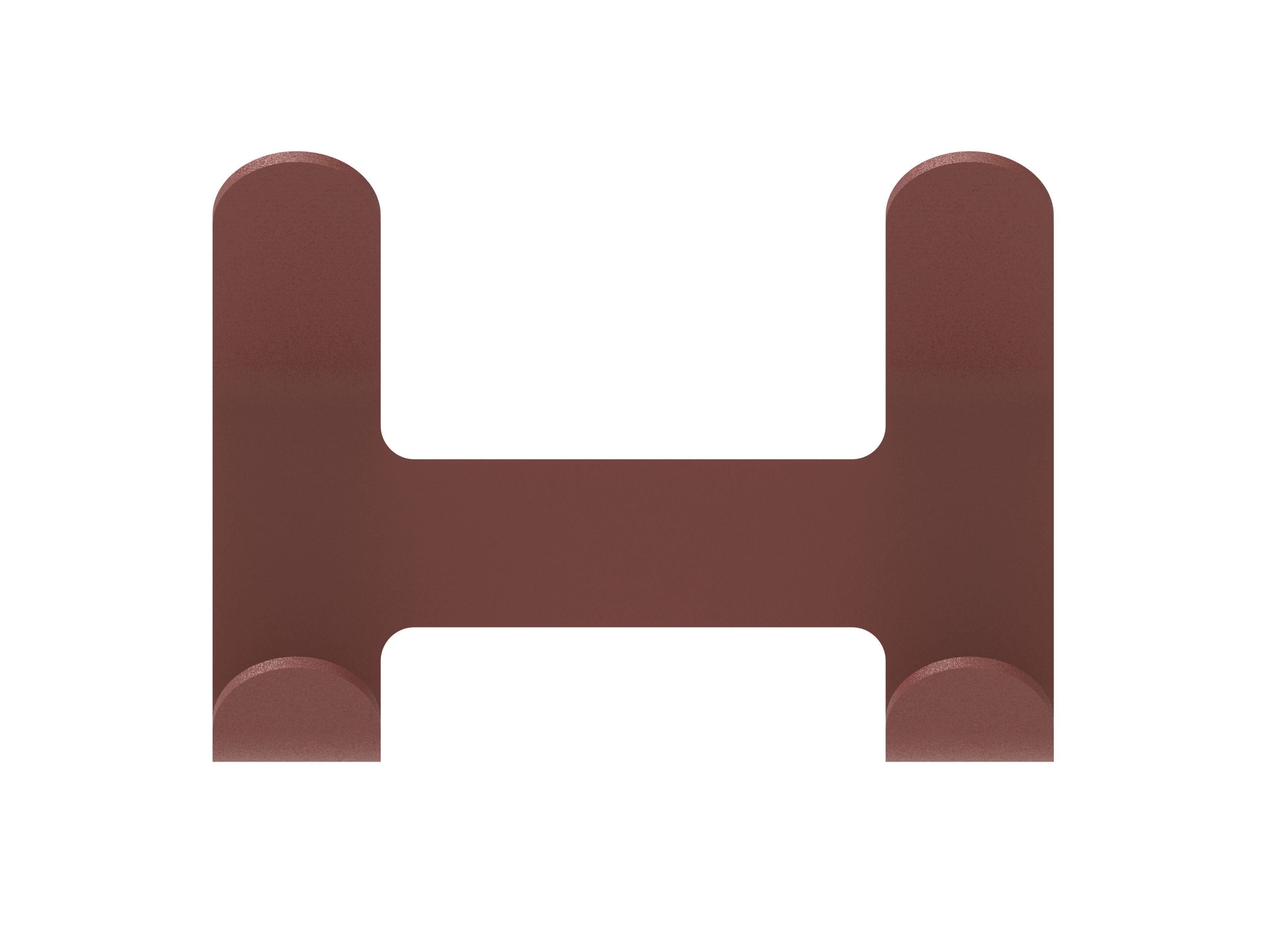 Стальная настенная вешалка с порошковым покрытием FUNCTIONALS QUATTRO ARCH-00038756 - Вид №19