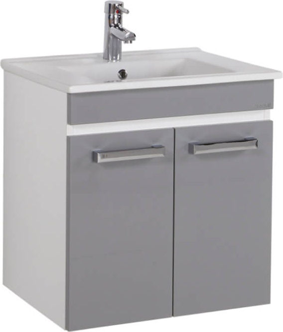 Выберите субмодуль 60 см Gloss White - Glossy Grey / SC0060.01.BG Select Creavit - Вид №1