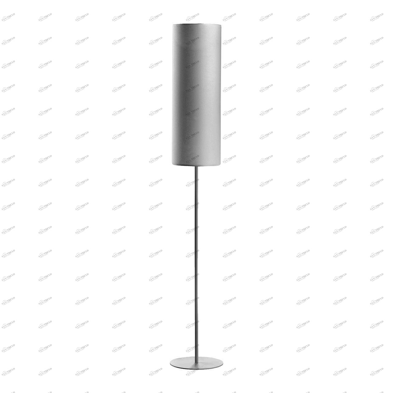Торшер с абажуром серый Luneta New 5227 TK LIGHTING LUNETA NEW 00-3908850 Серый 
