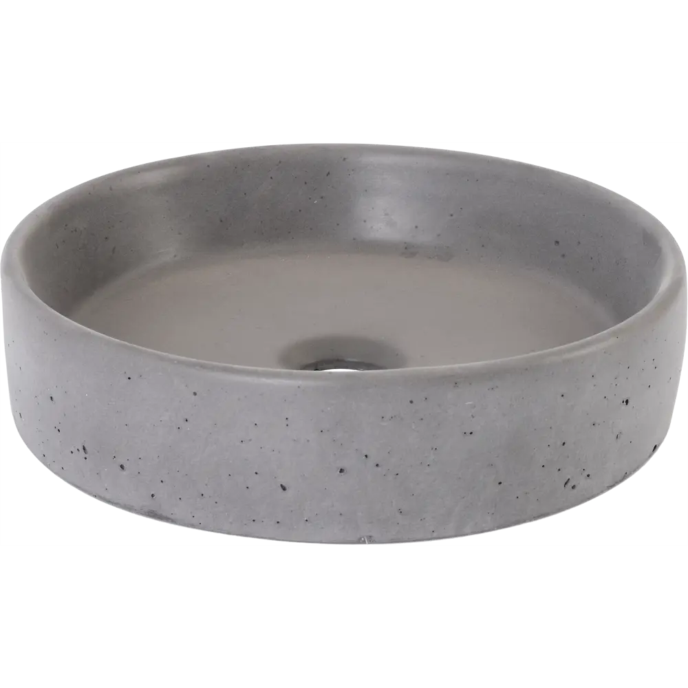 Раковина Round 340 накладная 34 см цвет графит Santreyd STLM-2076749 - Вид №1