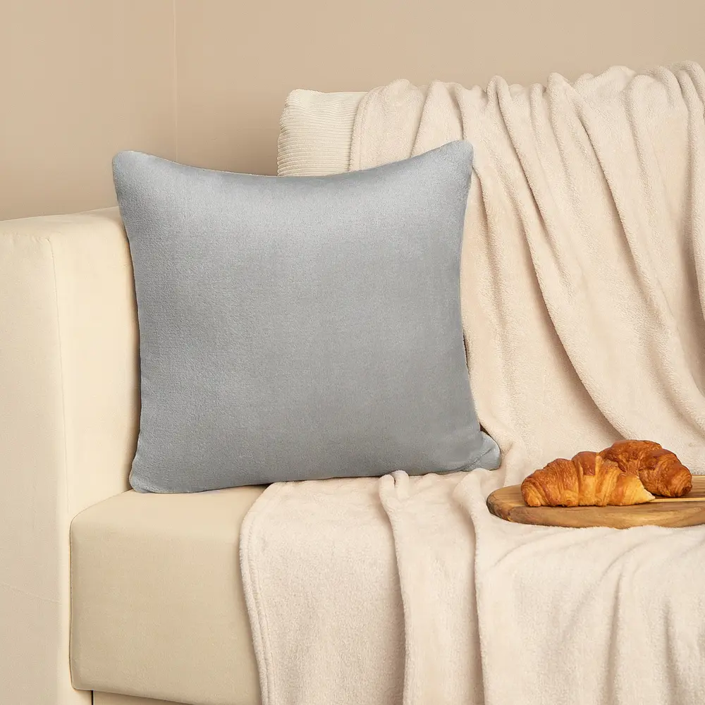 Подушка KREAFORTA Flandria 45x45 см цвет серый STLM-2013094 - Вид №3