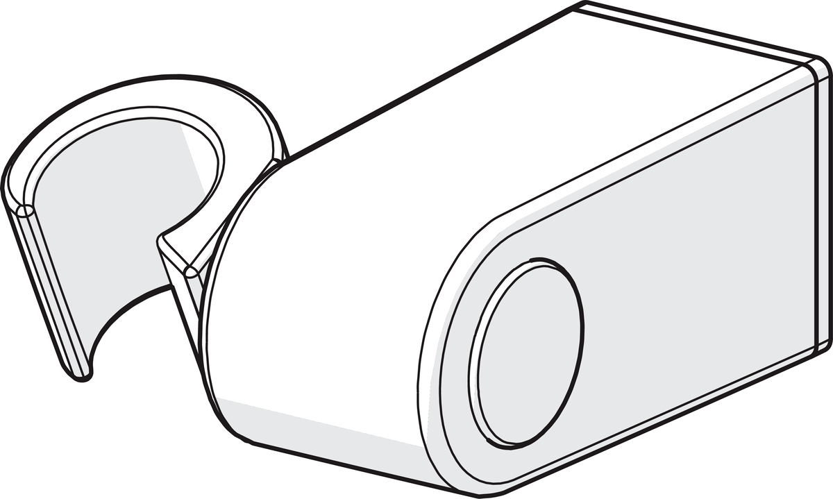 Oras 253100-11 Крепление 253100-11 Apollo Белый  - Вид №1