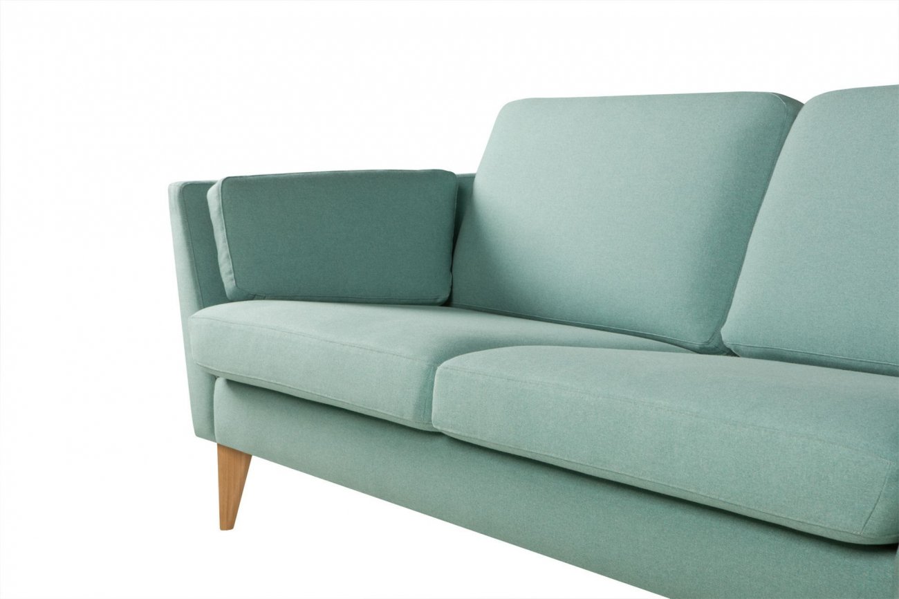 Диван Mynta двухместный прямой бирюзовый SITS MYNTA 192210 Голубой  - Вид №6