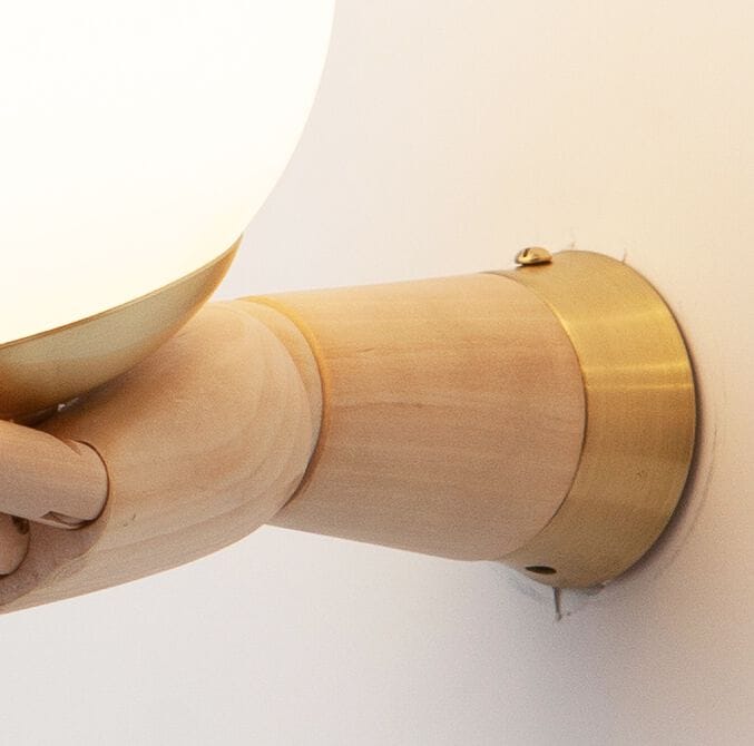 Деревянный настенный светильник ICI ET LÀ Manos ARCH-00074300 - Вид №3