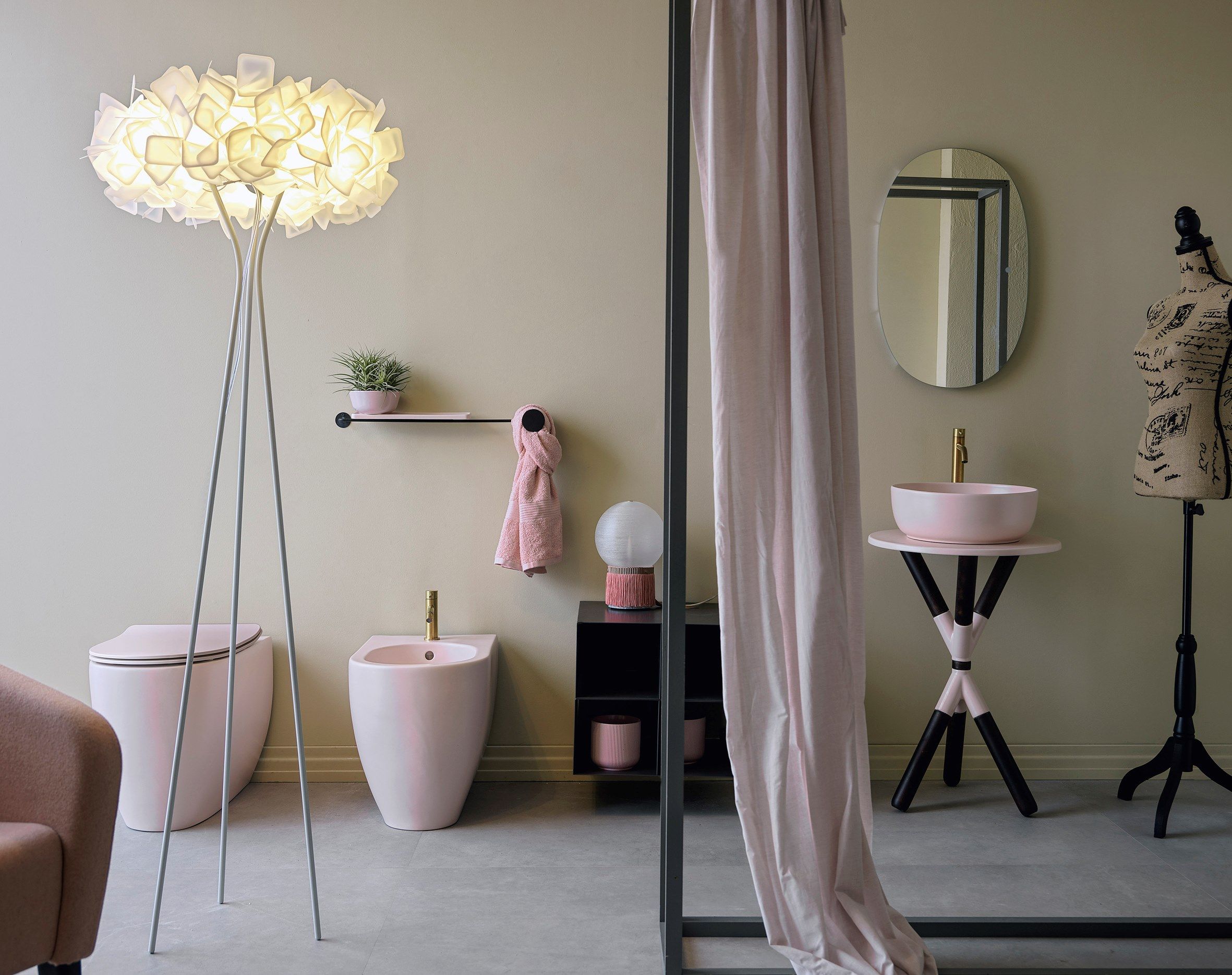 Напольный умывальник Scarabeo Ceramiche Cross ARCH-00028408 - Вид №15