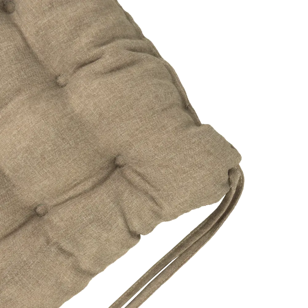 Подушка для стула "Савана" 40x36x6 см цвет капучино LINEN WAY STLM-2202491 - Вид №2