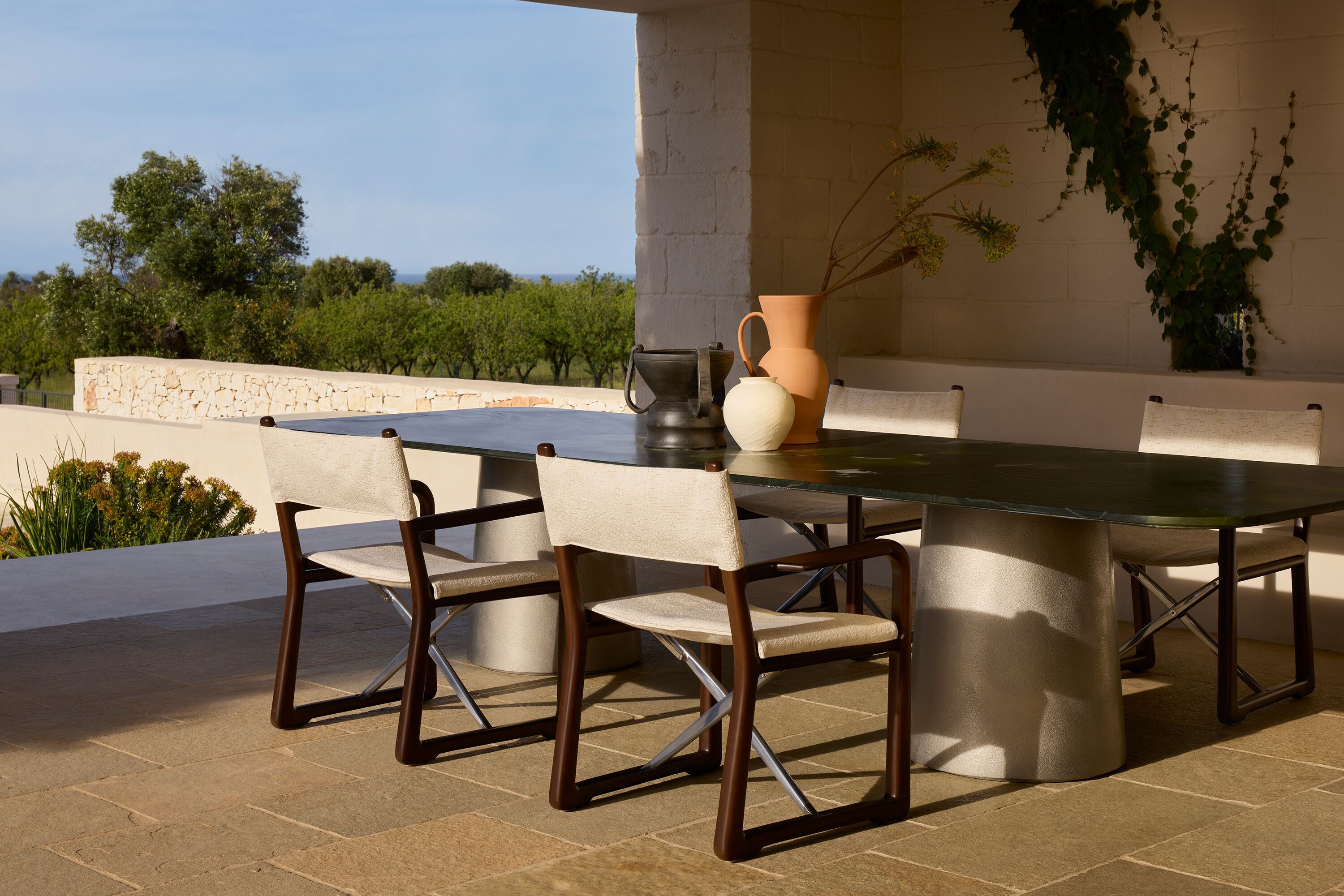 Прямоугольный мраморный стол Exteta Etna ARCH-00047152 - Вид №2