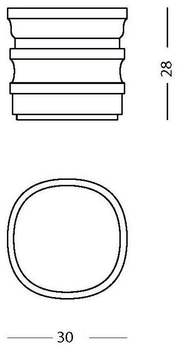 PIMAR Каменная ваза Лечче  Ca40, ca41  - Вид №1