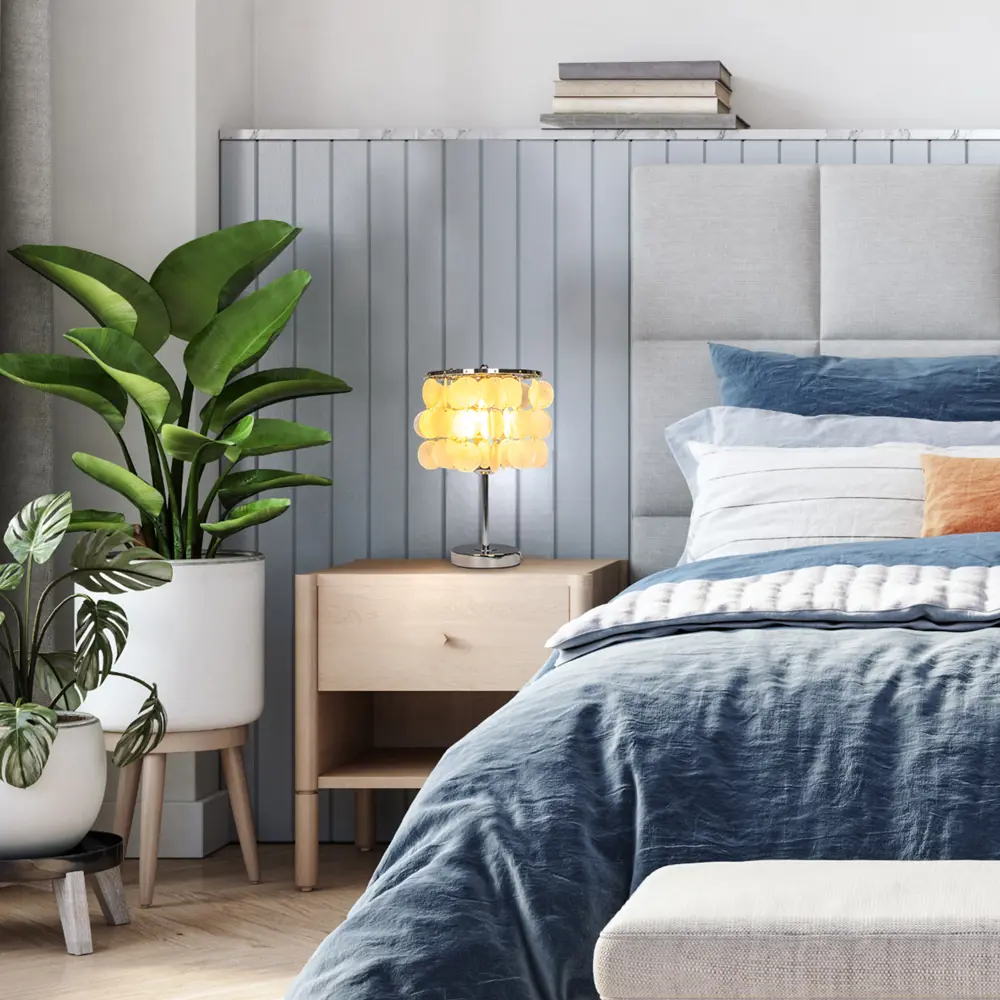 Настольная лампа ESCADA Nerita в стиле модерн с хромированным основанием 89439860 STLM-1579317 - Вид №7