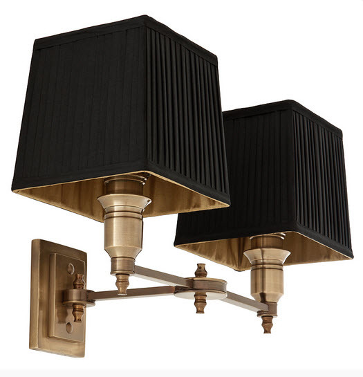 Бра Lexington Double от Eichholtz Черный/бронза 108635 EICHHOLTZ ПОД СТАРИНУ 059739 Бронза;черный  - Вид №7