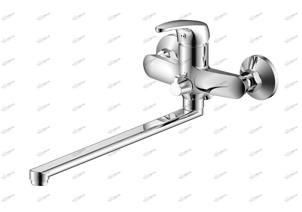 Смеситель для ванны с душем Aquanet Practic AF100-21С AF10021С