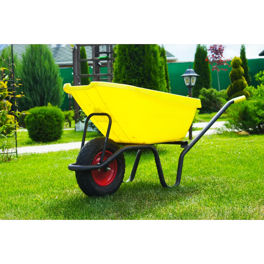 Садово-строительная тачка ПАВЛОВСКАЯ ЗАРЯ усиленная 200 кг 82167508 STLM-0020907 - Вид №15