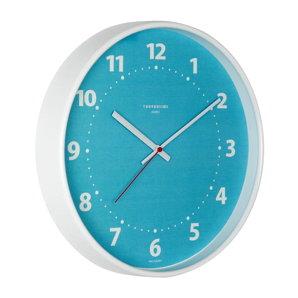 Часы настенные, цвет голубой, диаметр 30 см Santreyd STLM-2086465 - Вид №2