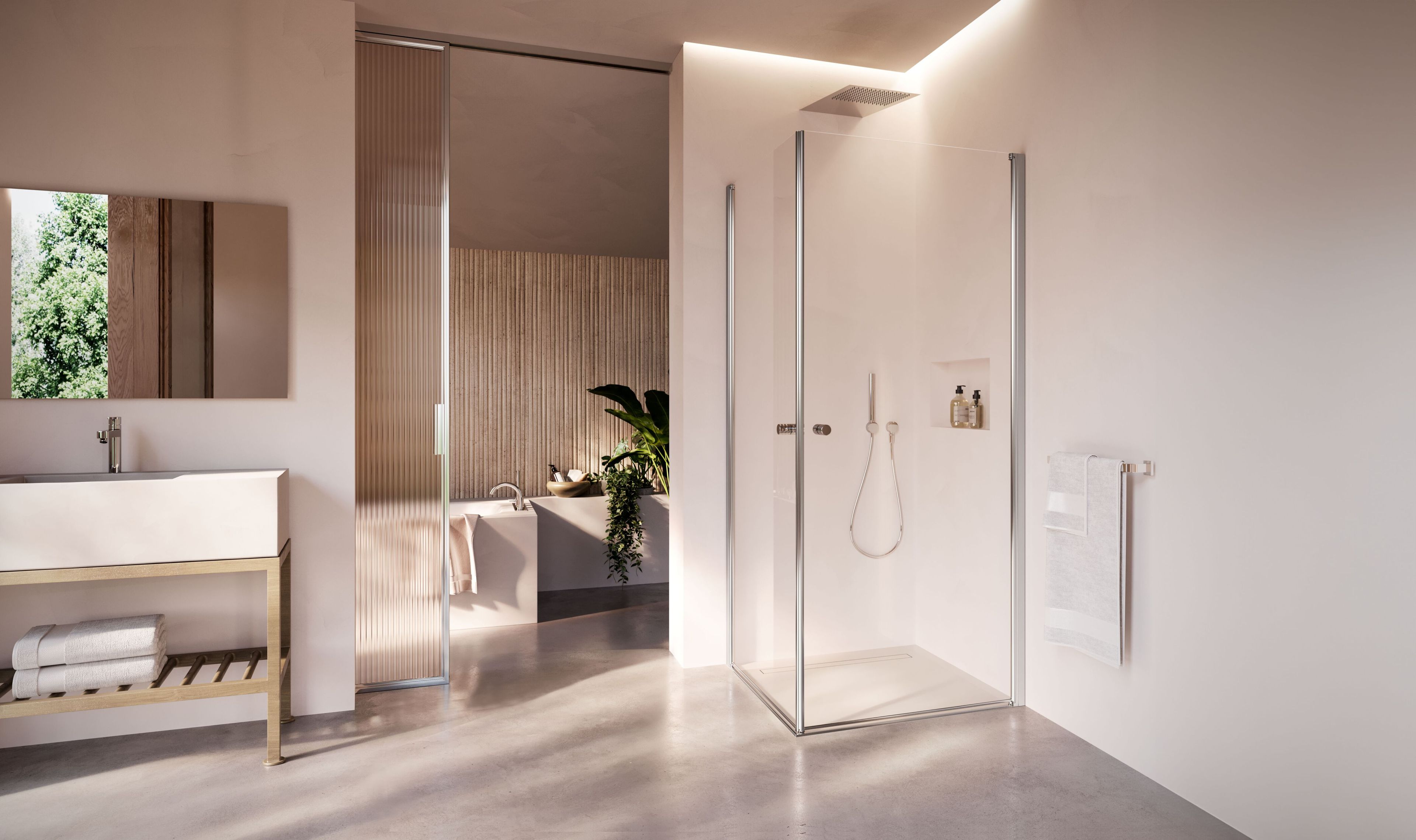 Прямоугольная хрустальная душевая кабина DUKA Multi-S 4000 NEW ARCH-00140870 - Вид №4