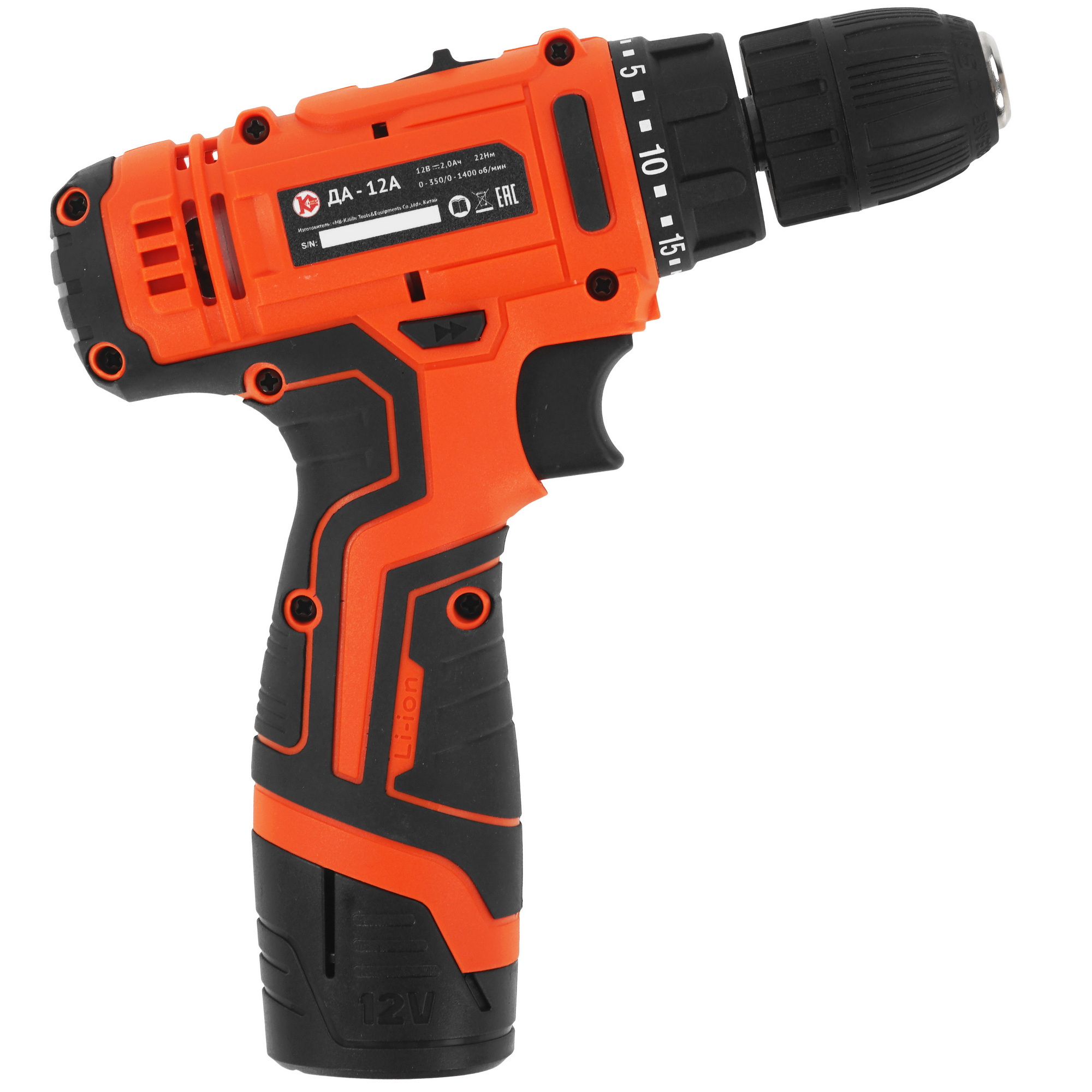 Дрель-шуруповерт Калибр ДА-12А 5352976 STDN-0112522 - Вид №2