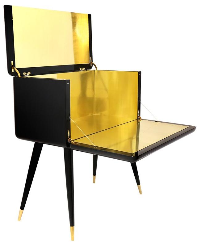 ANA ROQUE INTERIORS Барная стойка из лакированной древесины Luxury sun-id-1457161 - Вид №2