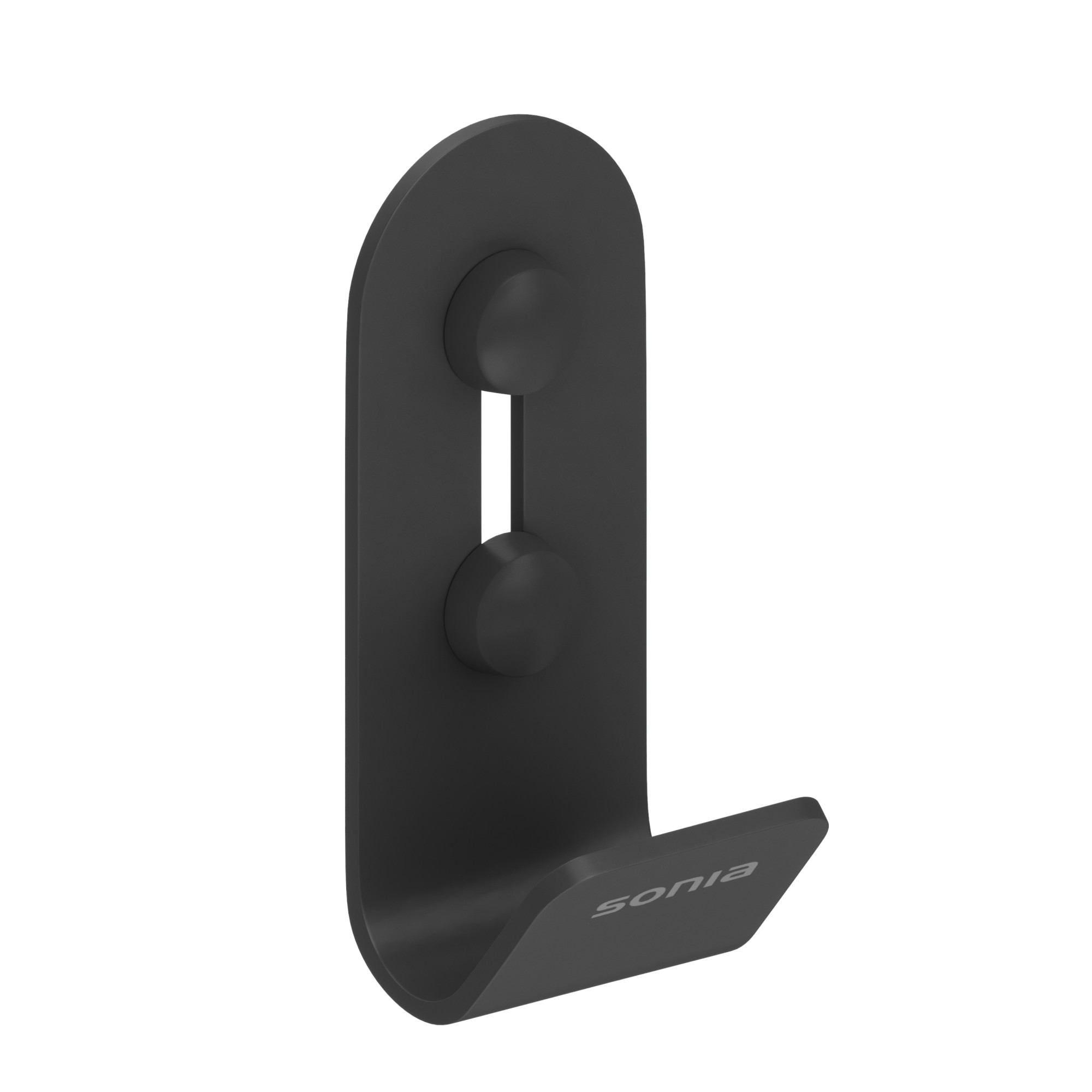 188871 Крючок 3 см цвет Черный Sonia QUICK Испания